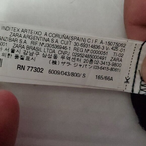 Zara Woman Black Blogger Favorite High Waist Pleated Mini Culotte Shorts S - Picture 13 of 13